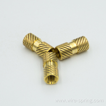 High Quality brass female threaded insert M2.5M3M4M5 nut